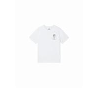 Men's Men's White Casablanca La Colomne Printed T-Shirt