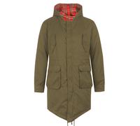 Merc of London Men's Tobias Parka Long Sleeve Coat, Green (Combat Green), XX-Large