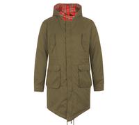 Merc of London Men's Tobias Parka Long Sleeve Coat, Green (Combat Green), XX-Large