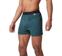 Men's Merino Classic Boxer By Woolly | RWS Certified | Soft, Stink Free, Seattle Designed, Deep Teal, L