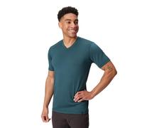 Men's Merino T-Shirt by Woolly | RWS Certified | Soft, Stink Free, Seattle Designed, Deep Teal, S