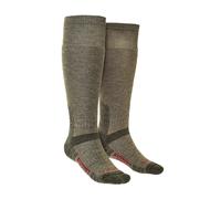 Mens Merino Thick Long Knee High Hiking Socks by Bridgedale - Wool Walking Socks