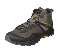 (Green, UK 8.5) Mens Merrell Gore-Tex With A Vibram Sole Walking Boots - MQM 3 Mid GTX