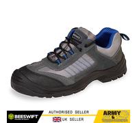 Mens Mesh Active Steel Toe Cap Midsole Safety Trainer Work Sneaker Boots Shoes