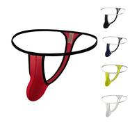Mens Mesh Thongs And G Strings T Back Thong Mens Breathable Bulge Pouch Underwear Sexy Bikini Underpants Mini Swimsuit Padded Lightweight Sport Trunks With Jock Straps Athletic Support Panties