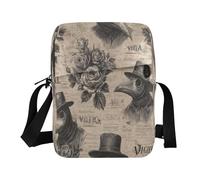men's messenger bag Plague Doctor Masks Womens Cross Body Purses Adjustable Strap for work work bolso bandolera para hombre
