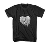 Men's Michael Kiwanuka Love & Hate Cotton Tees Szen'S T Shirts Black M