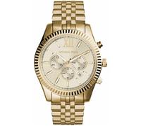 Michael Kors Lexington Chronograph Quartz Watch with Gold tonestainless Steel Strap for Men MK8281