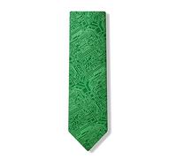 Men's Microfiber Green Computer Science Circuit Board Geek Necktie Neck Tie Neckwear