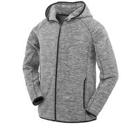 Mens Microfleece Full Zip Hoodie Jacket Quick Dry Gym Top Running Cycling Sports
