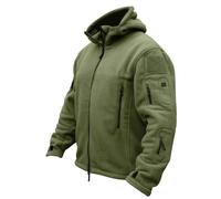 Mens Military Army Combat Recon Fleece Olive Green