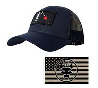 Men's Military Enthusiasts Seal Team/IB9 Patch, Tactical Baseball Cap Snapback Stretchable Hat,Running/Fishing,MCBK,SAS Tactical Baseball Cap M (56-58cm) (9,M)