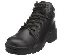 Mens Military Magnum PATROL CEN Leather Boots - Black Leather, Mens UK 14 / EU 48