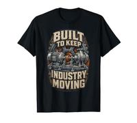 Men's Millwright Built to Keep Industry Moving Value Graphic T-Shirt