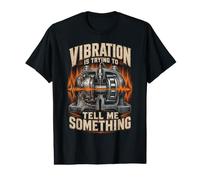 Men's Millwright Vibration is Trying to Tell Me Something Value Graphic T-Shirt