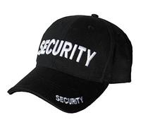 Mens Mlitary Combat Black Security Baseball Cap Hat Sun Visor New