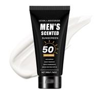 Men's Moisturising Cream with SPF, Hydrating Face Sun Cream for Men, 50 g, Quick Absorbing Sun Protection for Fishing, Hiking, Climbing, Workout