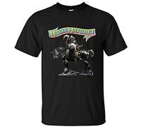 Mens Molly Hatchet Band Logo T-Shirt Black L