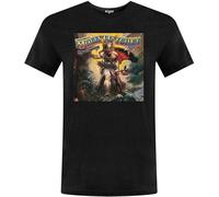 Men's Molly Hatchet Flirtin with Disaster Roucollar T-Shirt Black XL