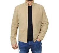 Mens Morocco Jacket Mens Camel Brown Suede Biker Jacket Mens Daniel Craig Style Gifts Costume Jacket