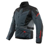 Men's Motorcycle Jacket Dainese Tempest 3 Dry Gray Black Red
