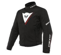 Men's Motorcycle Jacket Dainese Veloce Dry Black White Red
