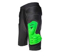 Men's Motorcycle Protective Shorts 360° Hip Leg Protection PP/PE Shell Breathable Mesh Armor Pants for Motocross ATV Cycling Snowboarding,Green-3XL