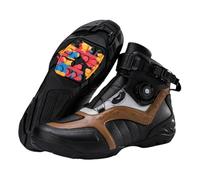 Men's Motorcycles Boots High Ankle,Women Outdoor Cycling Boots,Riding Shoes For Road Racing Off Road Touring,Anti Slip Rubber Sole,Reinforced Anti Collision Toe Cap