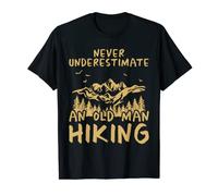 Mens Mountain Climber Funny Hiker An Old Man Hiking T-Shirt