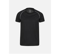 Men's Mountain Warehouse Mens Endurance Breathable T-Shirt - Black - Size: 44/Regular