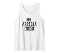 Mens Mr Arregla Todo Handyman Dad Fathers Day Tank Top