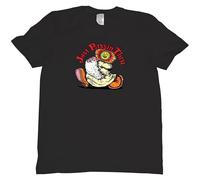 Men's Mr Natural Just Passin Thru Tee Shirt Black L