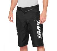 Men's MTB shorts 100% Bike R-CORE Shorts (Black)