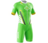 Men's MTB Triathlon Tri Suit Padded Sleeveless Suit Quick-Drying Cycling Skinsuit, for Cycling Training Road Bike Top Cycling Clothing Pro Trisuit und Triathlon Quick Dry, Breathable (TYPE-6,L)