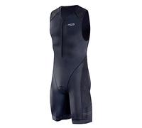 Men's MTB Triathlon Tri Suit Padded Sleeveless Suit Quick-Drying Cycling Skinsuit, for Cycling Training Road Bike Top Cycling Clothing Pro Trisuit und Triathlon (TYP-2,M)