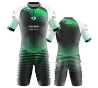 Men's MTB Triathlon Tri Suit Short Sleeve Quick-Drying Cycling Skinsuit, for Cycling Training Road Bike Top Cycling Clothing Pro Trisuit und Triathlon- Breathable, Quick Dry (TYPE-10,3XL)