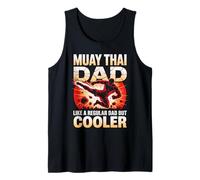 Mens Muay Thai Dad Like A Regular Dad But Cooler Tank Top