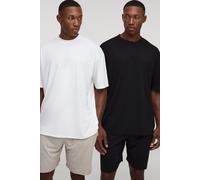 Mens Multi 2 Pack T-shirt & Short Lounge Set, Multi M