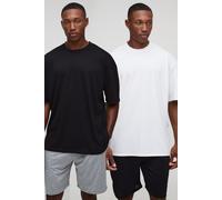 Mens Multi 2 Pack T-shirt & Short Lounge Set, Multi S