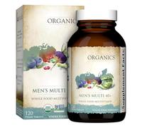 Men's Multi 40s Vegan Tablets, Whole Food Multivitamins - 120 Count per Bottle