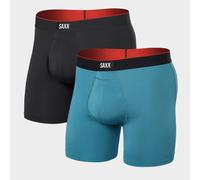 Men's Multi-Sport Boxer Briefs 2 Pack, Blue S