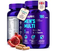 Men's Multivitamin Capsules - A-Z Vitamin Complex - 180 Capsules | All-in-One Vitamins for Men - 1 Capsule Daily for 180 Days - Energy, Immunity, Bones & Muscles