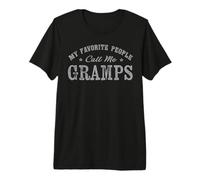 Mens My Favorite People Call Me Gramps Vintage Premium T-Shirt