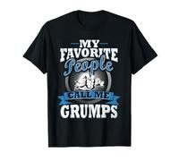 Mens My Favorite People Call Me Grumps Fist Bump Special Gra T-Shirt