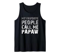 Mens My Favorite People Call Me Papaw Cool Tank Top