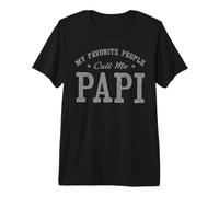 Mens My Favorite People Call Me Papi Vintage Premium T-Shirt