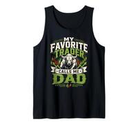 Mens My Favorite Trader Calls Me Dad Son Stock Market Tank Top