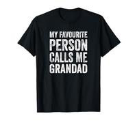 Mens My Favourite Person Calls Me Grandad - Father's Day T-Shirt