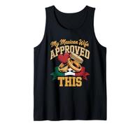Mens My Mexican Wife Approved This Husband Permission Tank Top