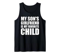 Mens My Son's Girlfriend is My Favorite Child Tank Top